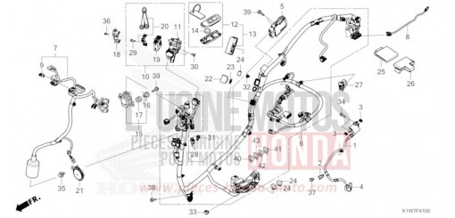 FAISCEAU DES FILS SH350ASM de 2021